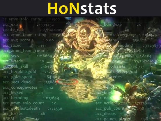 Heroes of Newerth player stats python script